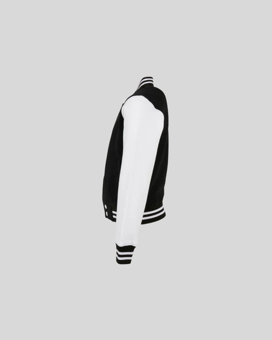 Organic Kids Sweat College Jacket Sample - Kleding Masters