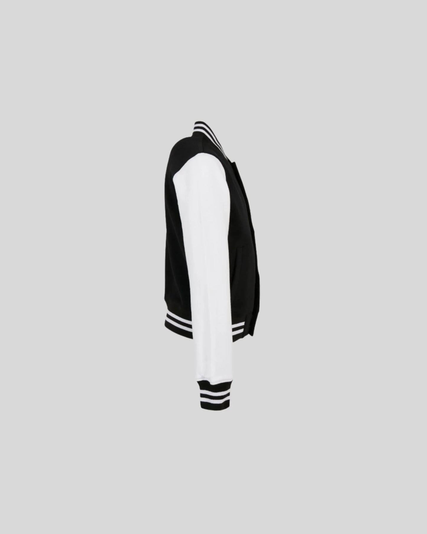 Organic Kids Sweat College Jacket Sample - Kleding Masters