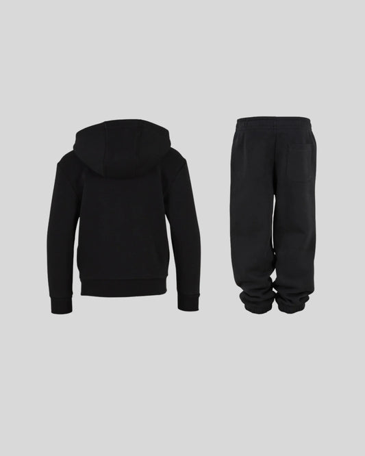 Kids Fluffy Zip Tracksuit - Kleding Masters