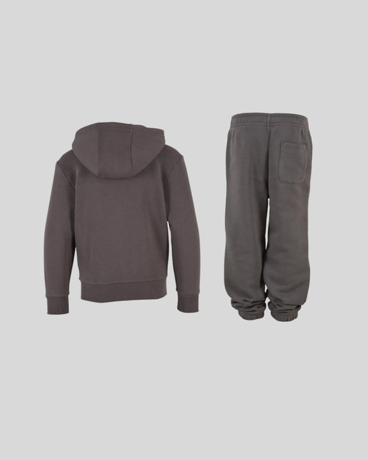 Kids Fluffy Zip Tracksuit Sample - Kleding Masters