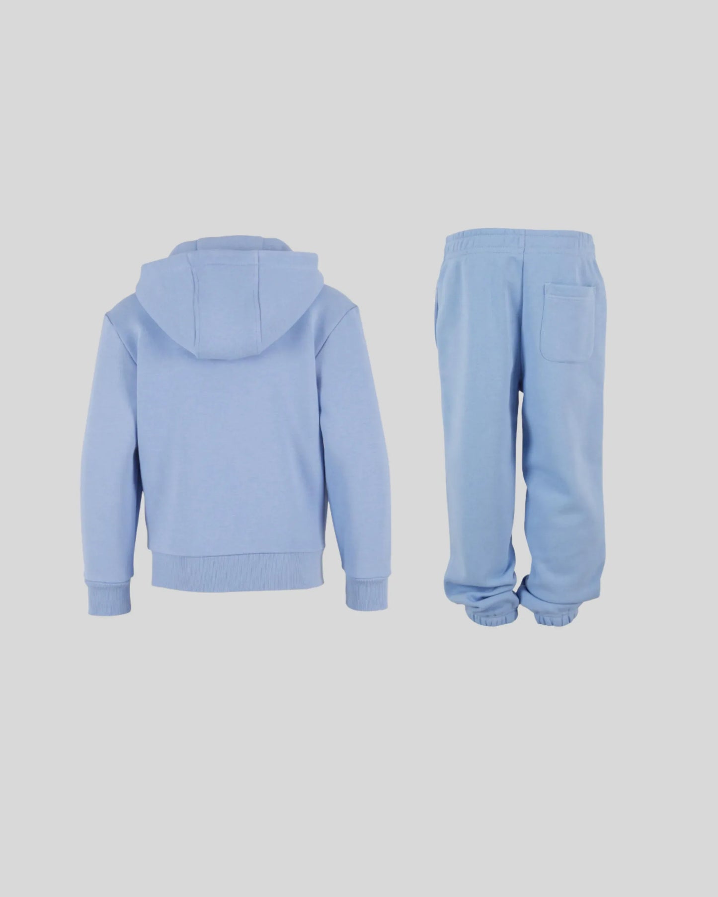 Kids Fluffy Zip Tracksuit - Kleding Masters