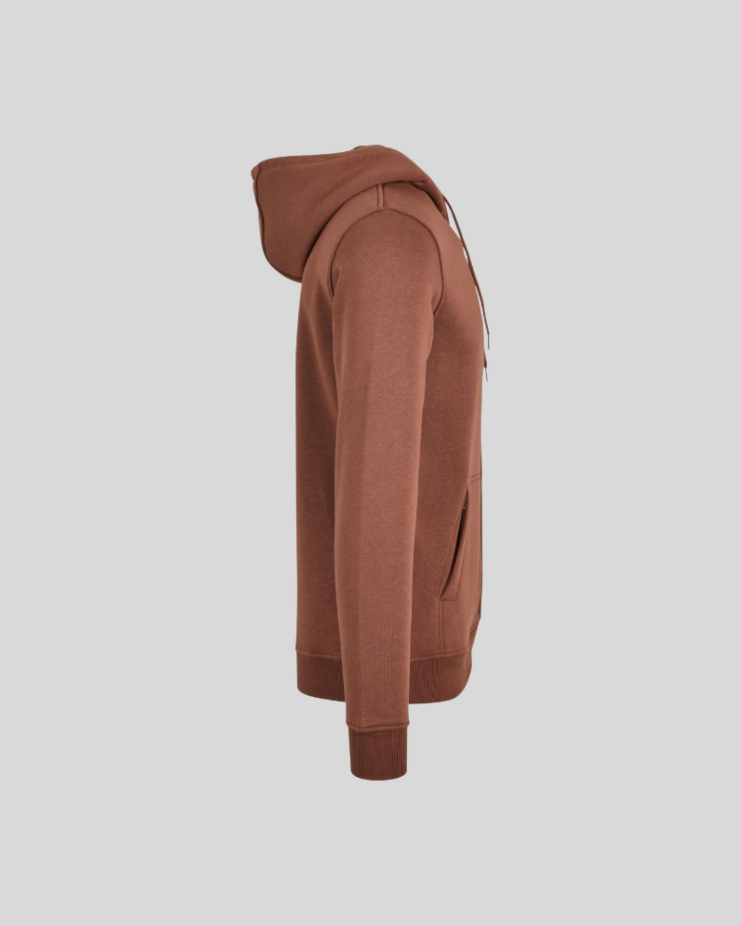 Brushed Zip Hoodie Sample