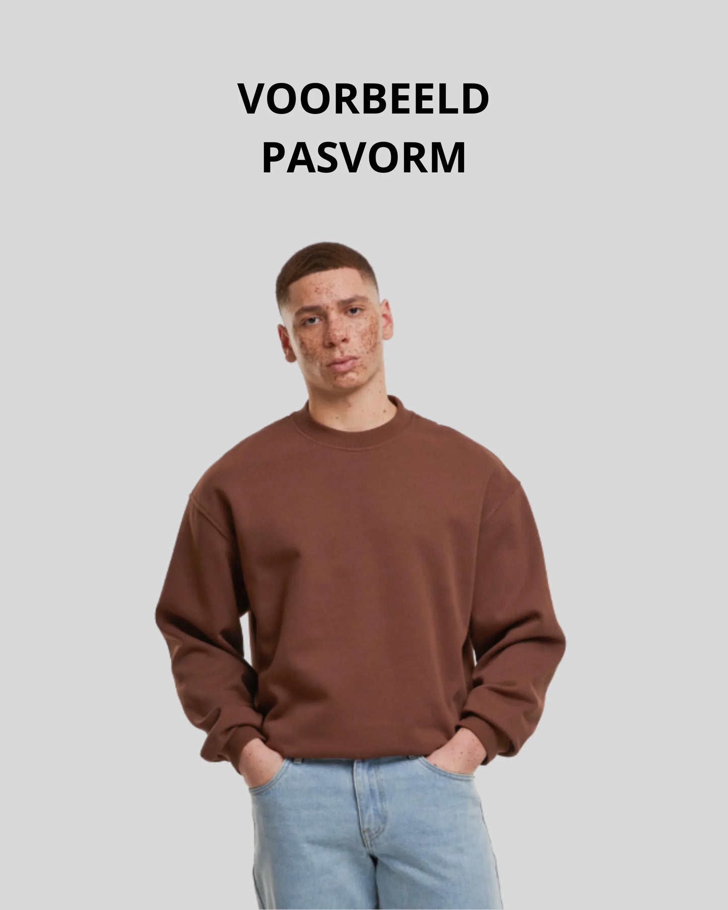 Loose FIt Sweatshirt Sample - Kleding Masters