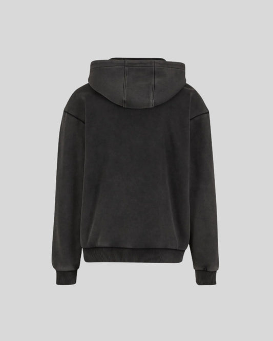Washed Zip Hoodie - Kleding Masters