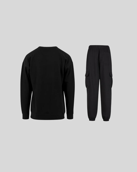 Raglan Cargo Tracksuit Sample - Kleding Masters