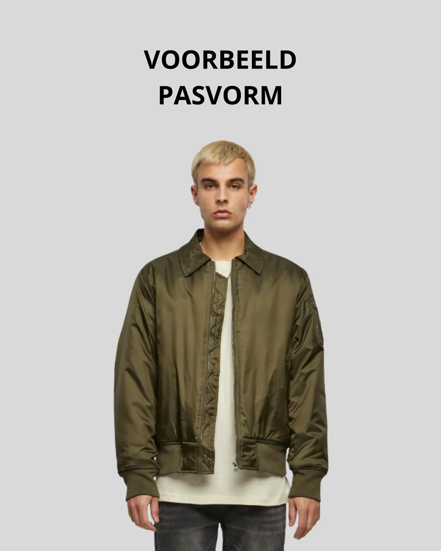 Collar Bomberjacket - Kleding Masters