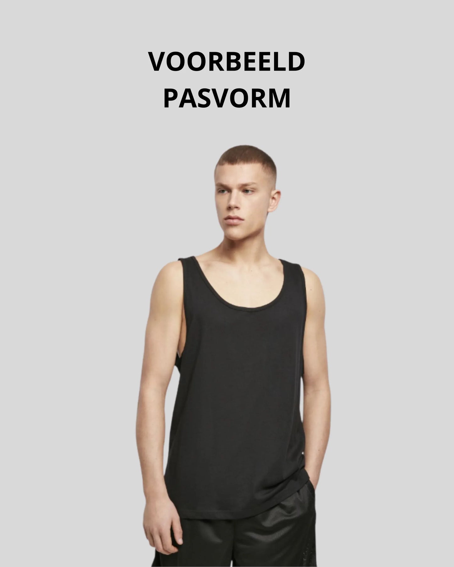 Tanktop Sample - Kleding Masters