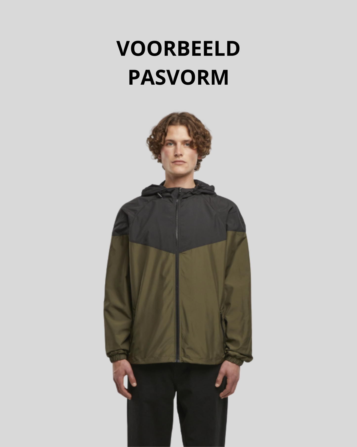 2-Tone Windbreaker Sample