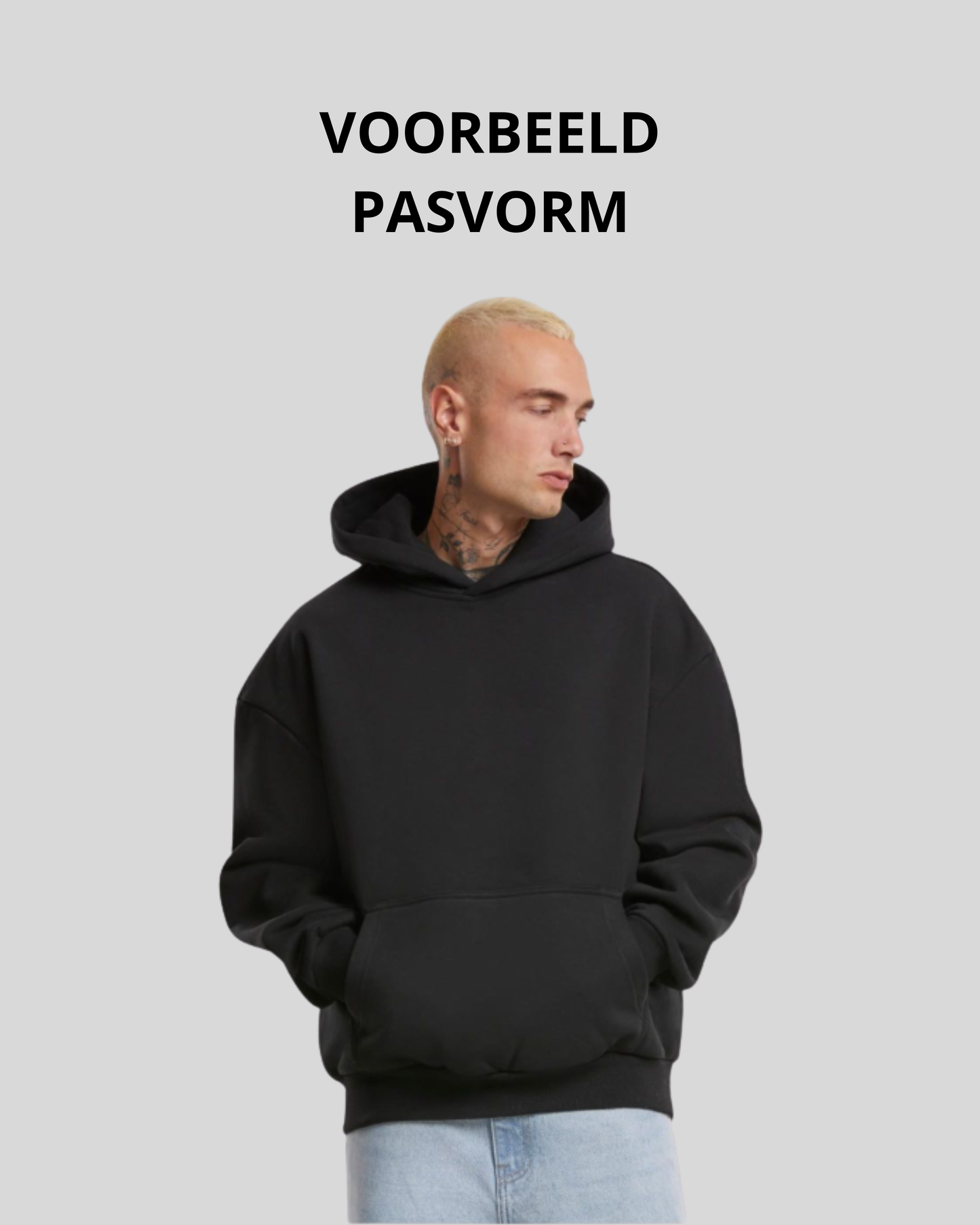 Ultra Heavy Oversized Hoodie Sample
