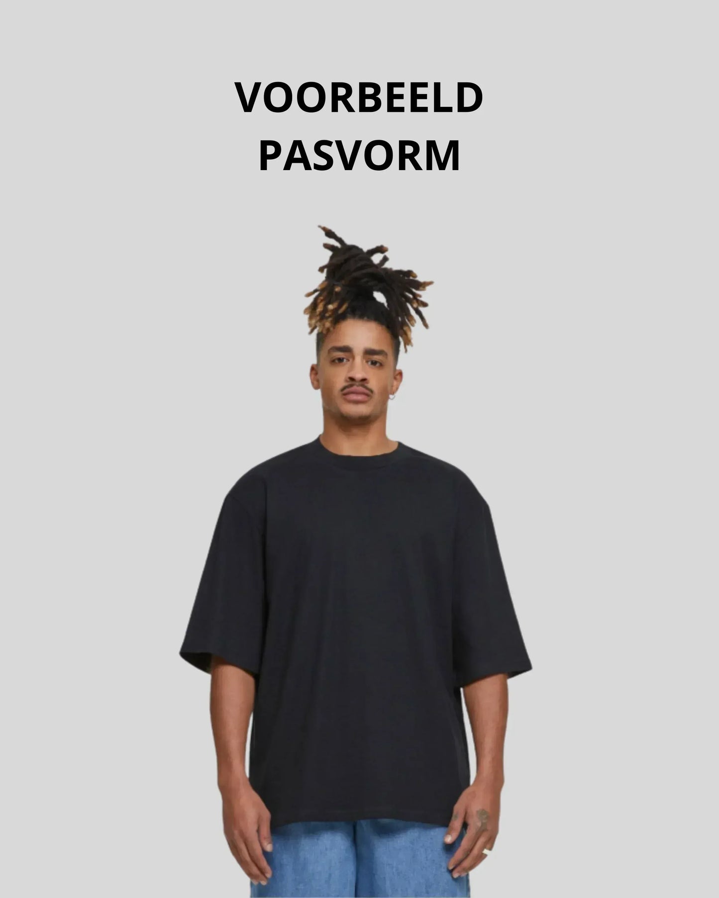 Oversized Sleeve Tee Sample - Kleding Masters