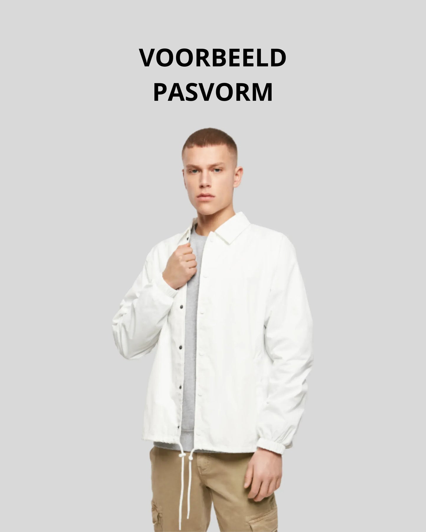 Coach Jacket Sample - Kleding Masters