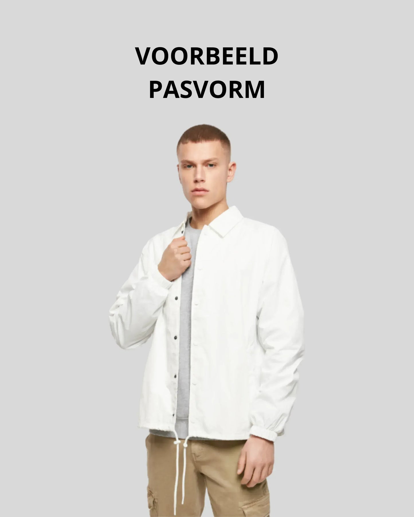 Coach Jacket Sample - Kleding Masters