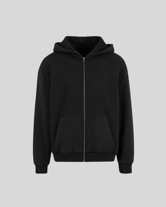 Washed Zip Hoodie Sample