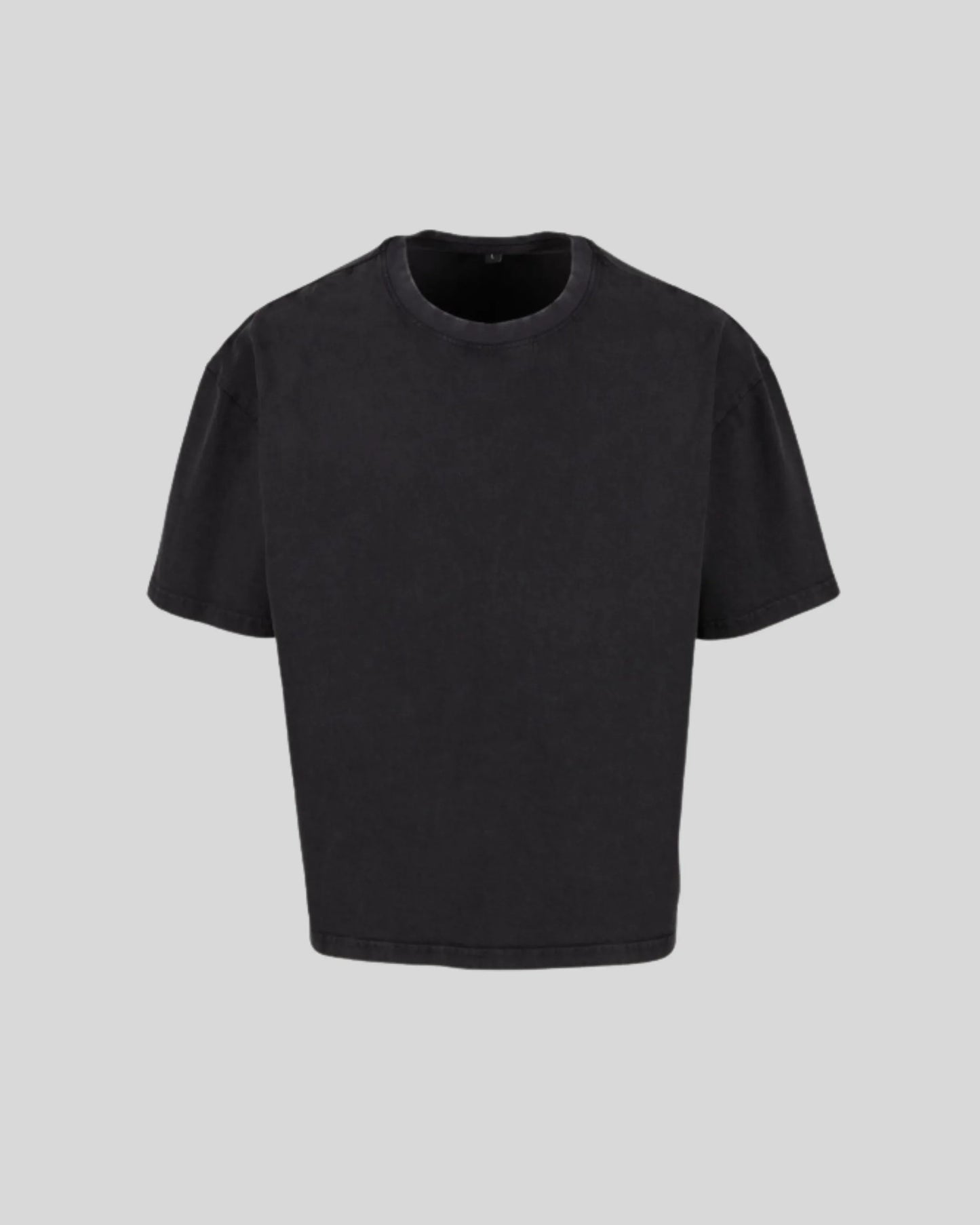Vintage Cropped Heavy Oversize Tee Sample - Kleding Masters