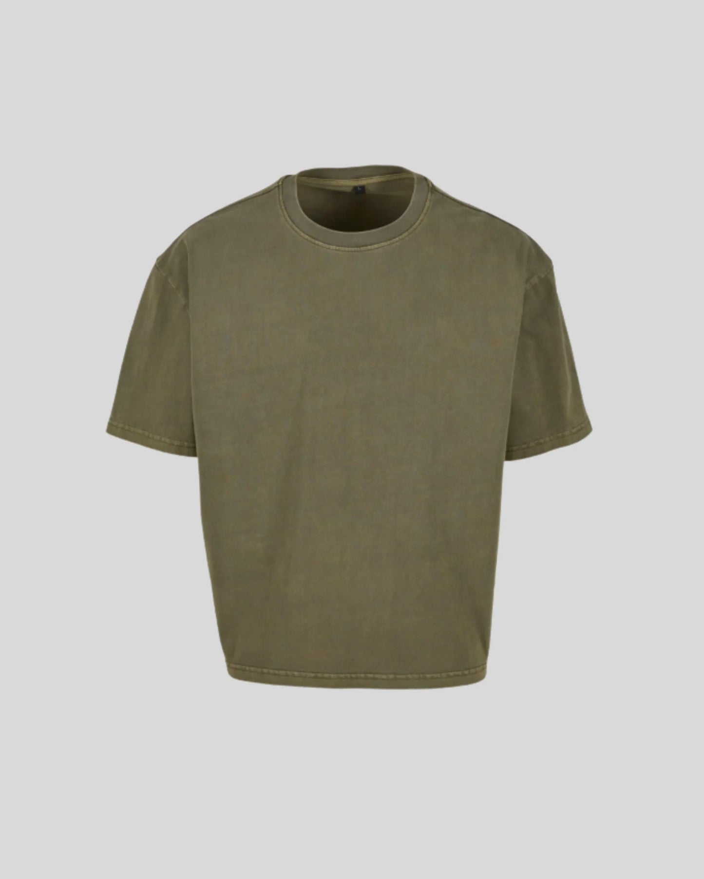 Vintage Cropped Heavy Oversize Tee Sample - Kleding Masters