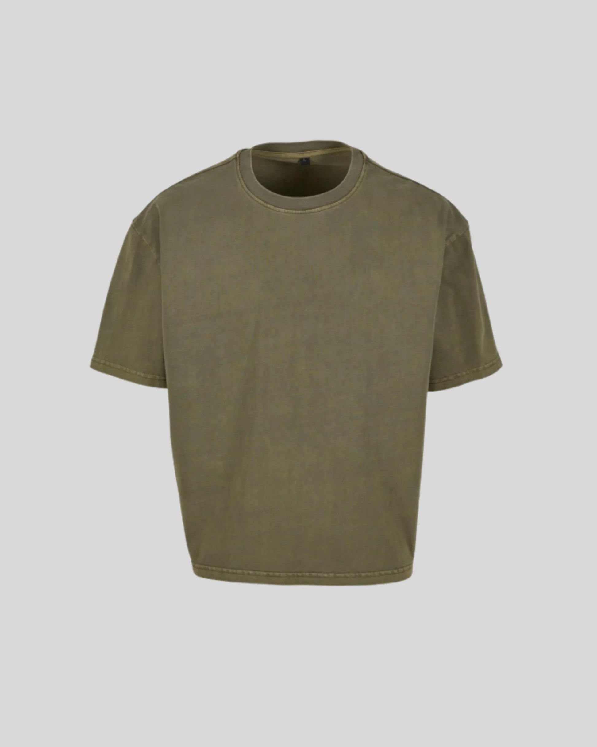 Vintage Cropped Heavy Oversize Tee Sample - Kleding Masters