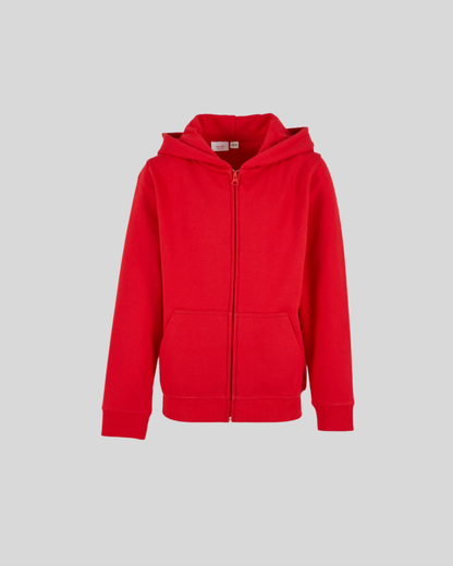 Organic Basic Kids Zip Hoody Sample