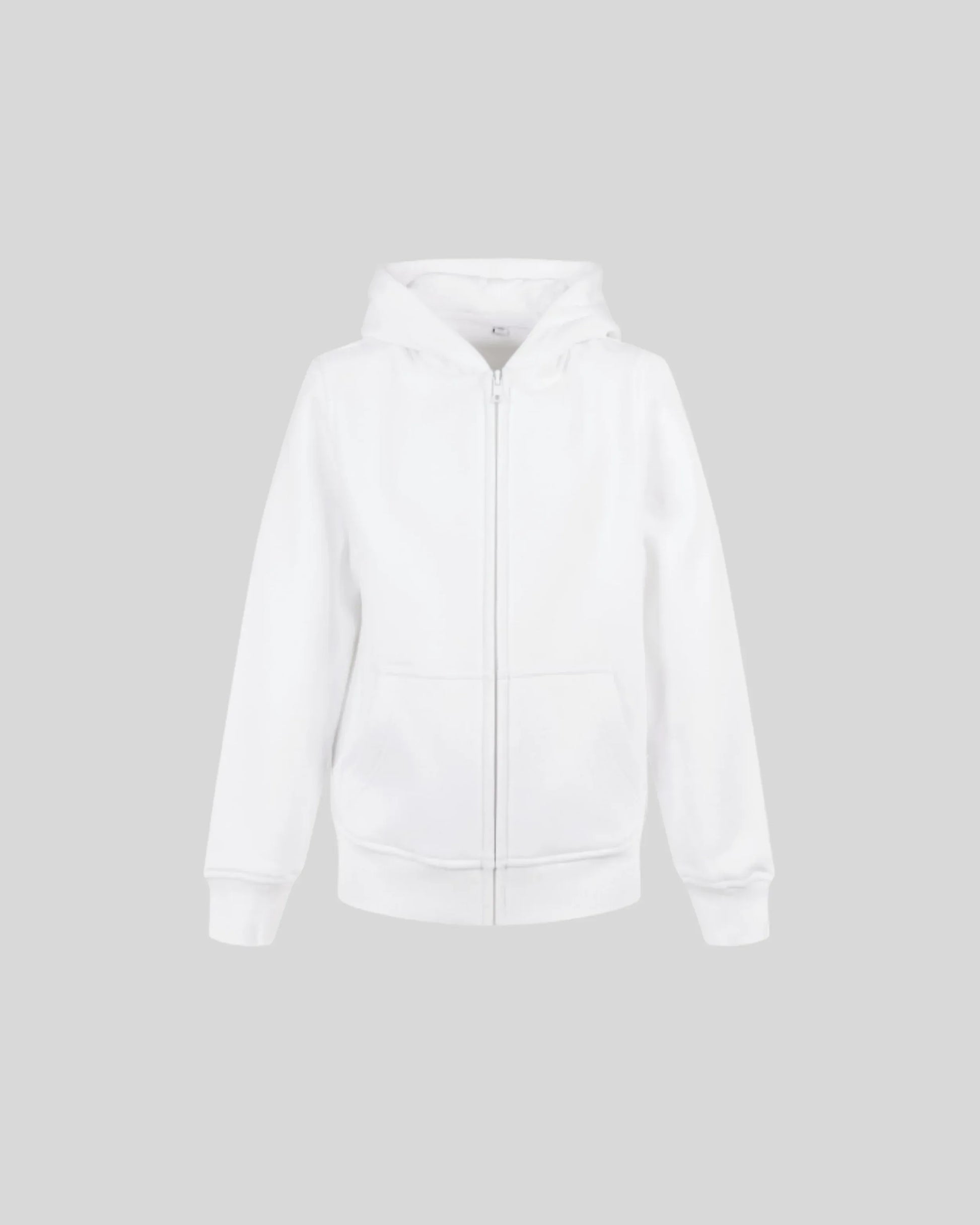 Organic Basic Kids Zip Hoodie - Kleding Masters