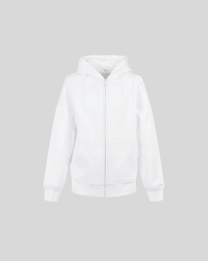 Organic Basic Kids Zip Hoodie - Kleding Masters