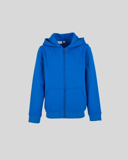 Organic Basic Kids Zip Hoody Sample