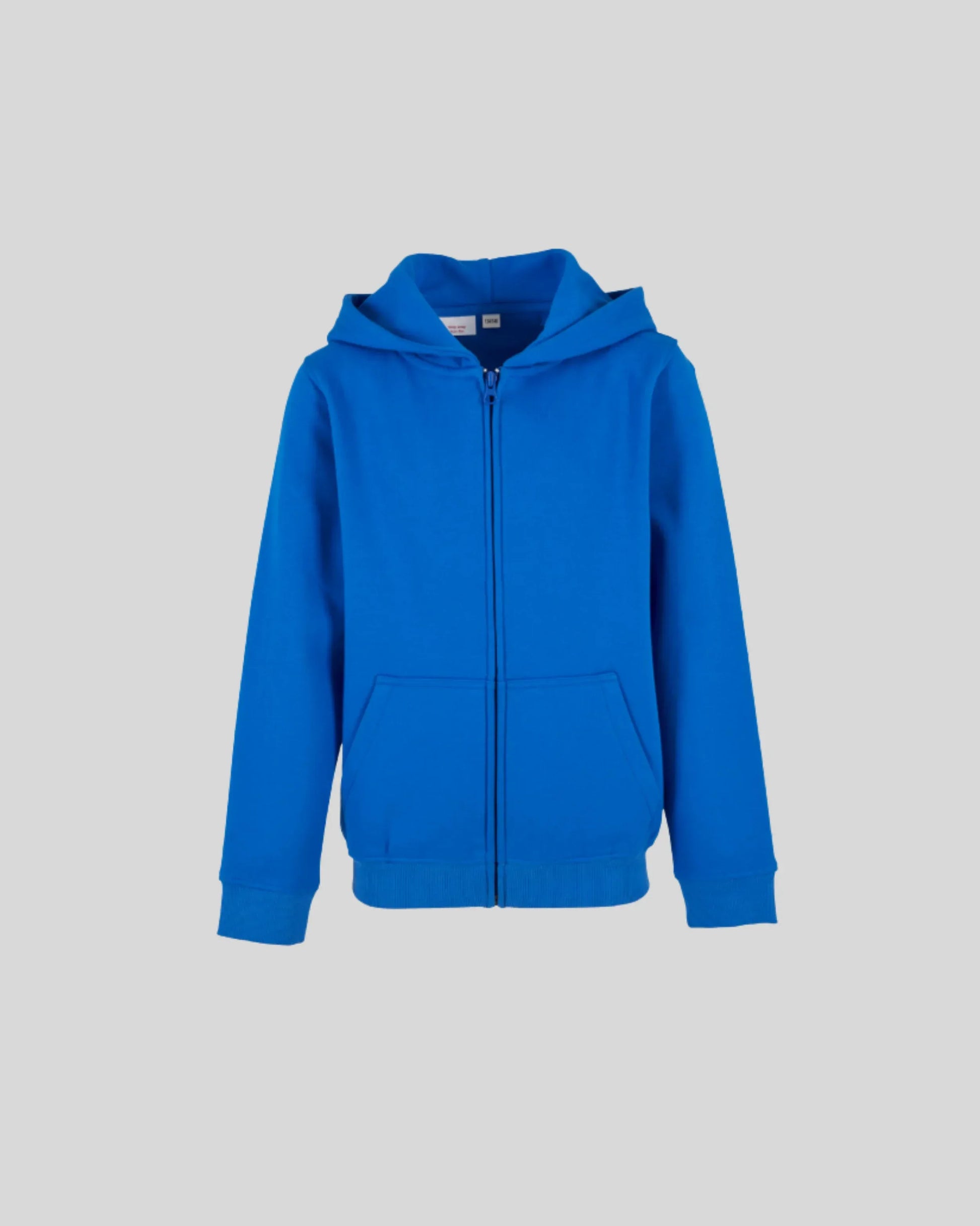 Organic Basic Kids Zip Hoodie - Kleding Masters