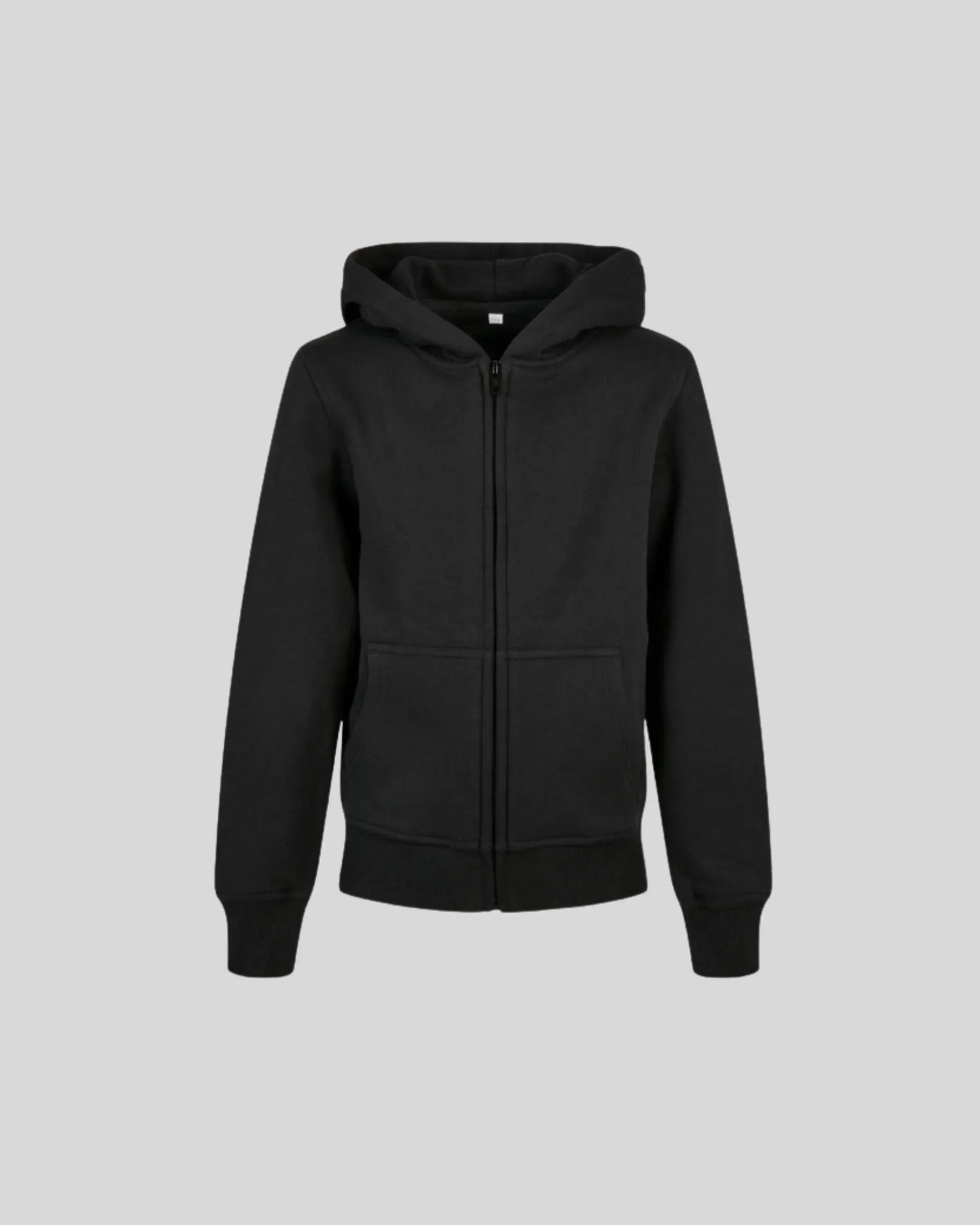 Organic Basic Kids Zip Hoodie - Kleding Masters