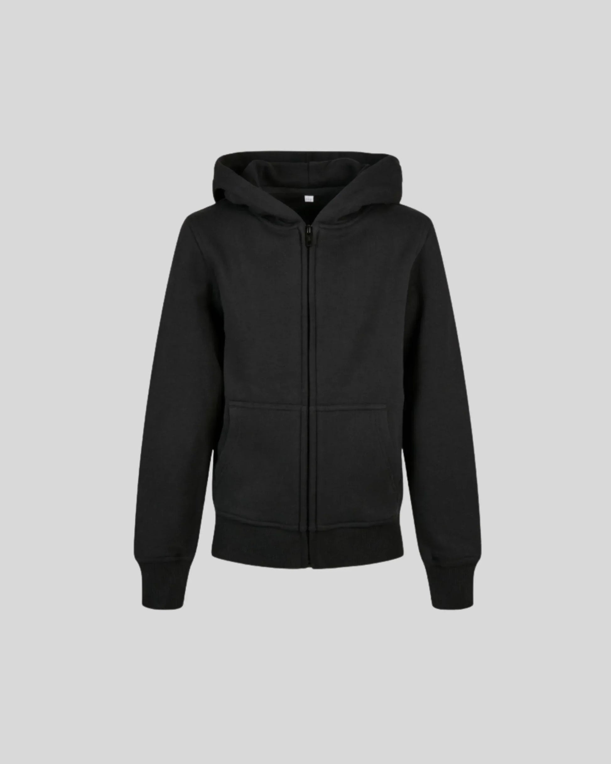 Organic Basic Kids Zip Hoodie - Kleding Masters