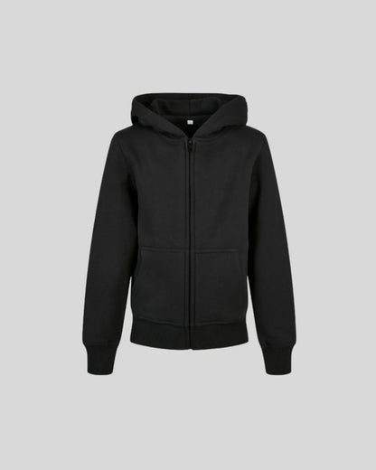 Organic Basic Kids Zip Hoodie - Kleding Masters