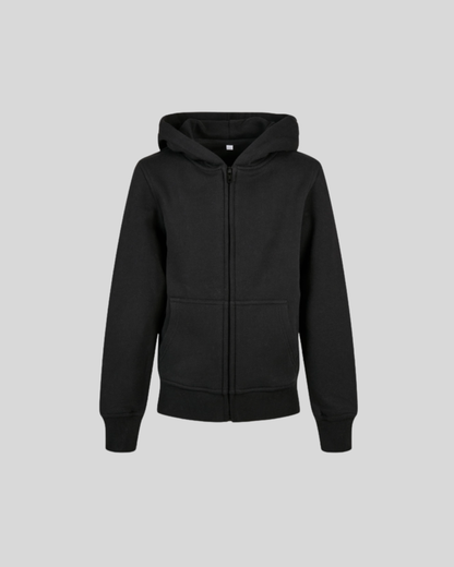 Organic Basic Kids Zip Hoody Sample