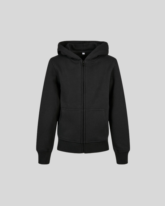 Organic Basic Kids Zip Hoody Sample