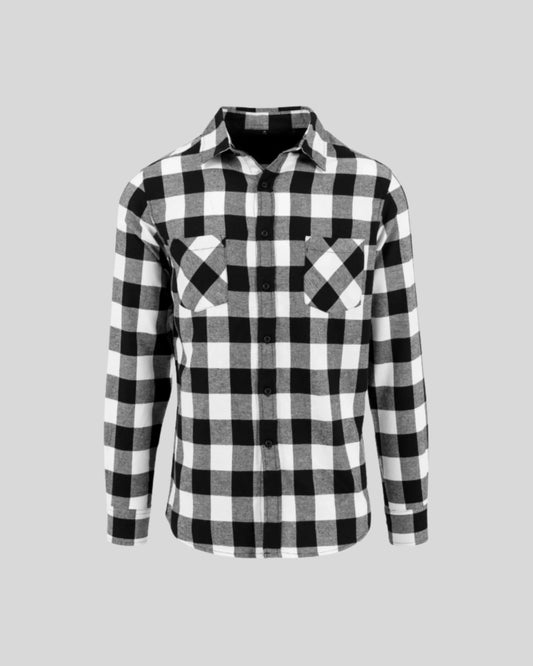 Checked Flanell Shirt - Kleding Masters