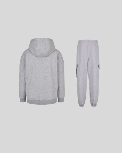 Oversized Cut On Cargo Tracksuit - Kleding Masters