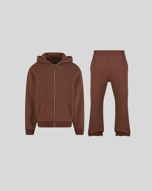 Fine Zip Tracksuit Sample - Kleding Masters