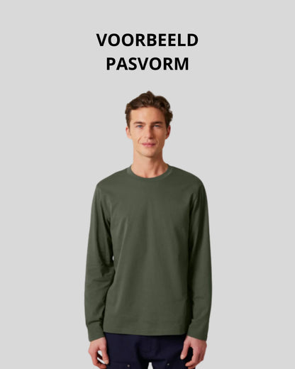 Uncuffed Longsleeve Sample - Kleding Masters