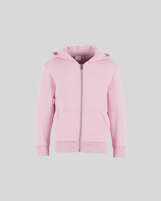 Kids Fluffy Zip Hoody - Kleding Masters