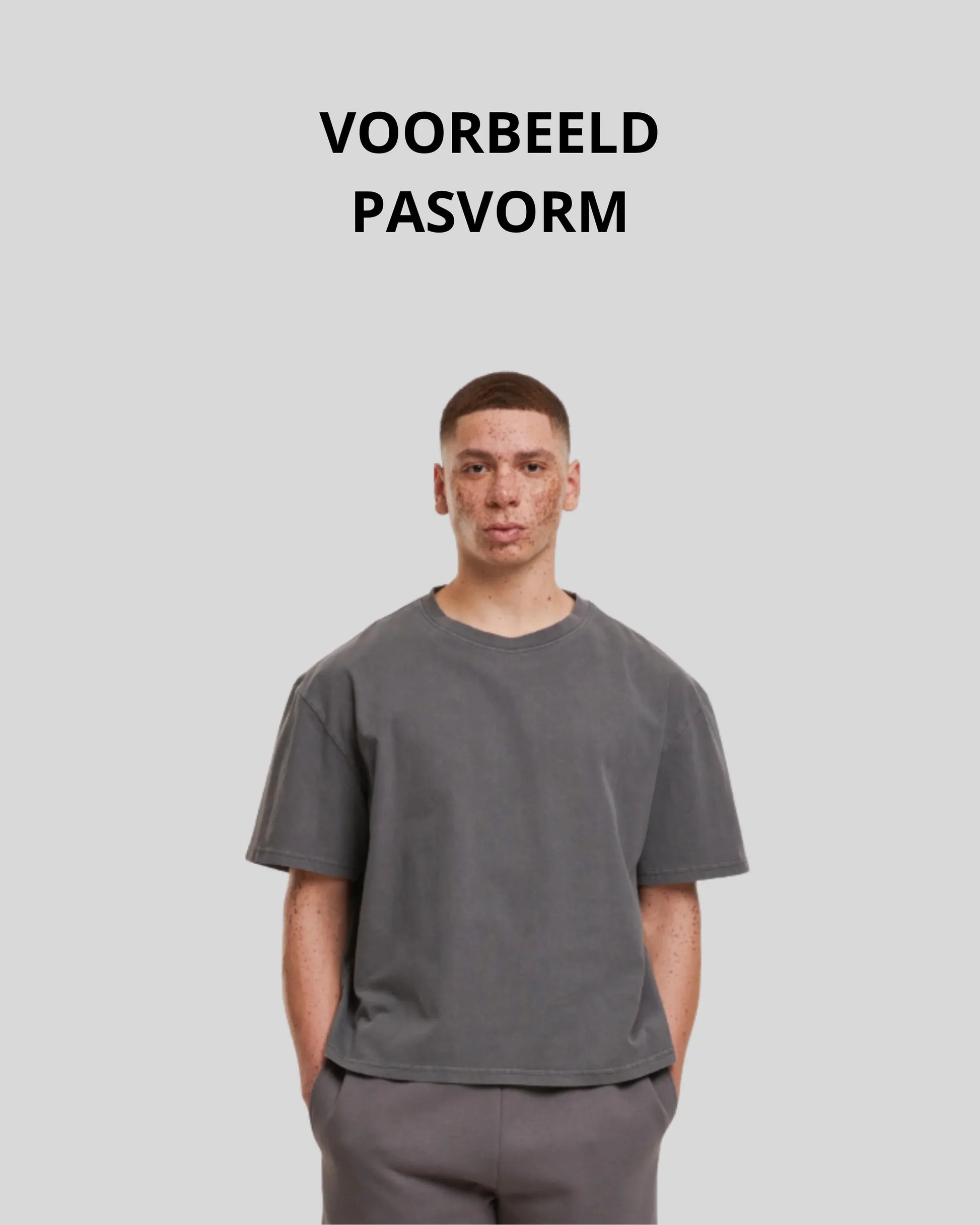 Vintage Cropped Heavy Oversize Tee - Kleding Masters