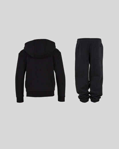Kids Fluffy Zip Tracksuit - Kleding Masters