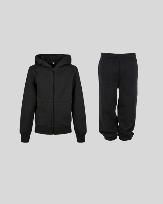 Kids Organic Zip Tracksuit Sample - Kleding Masters