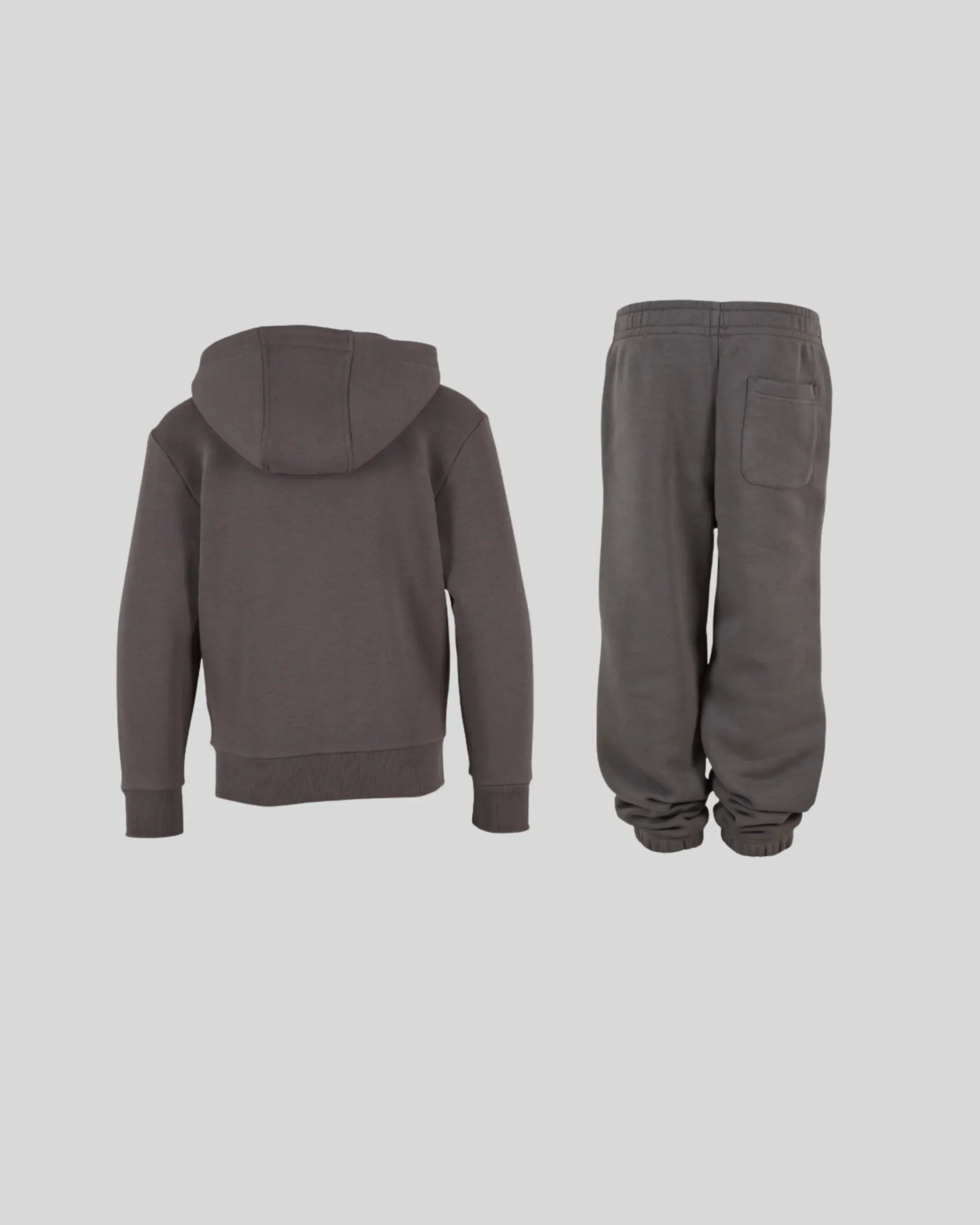 Kids Fluffy Zip Tracksuit - Kleding Masters