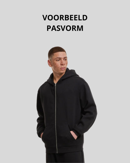 Loose Fit Zip Hoodie - Kleding Masters