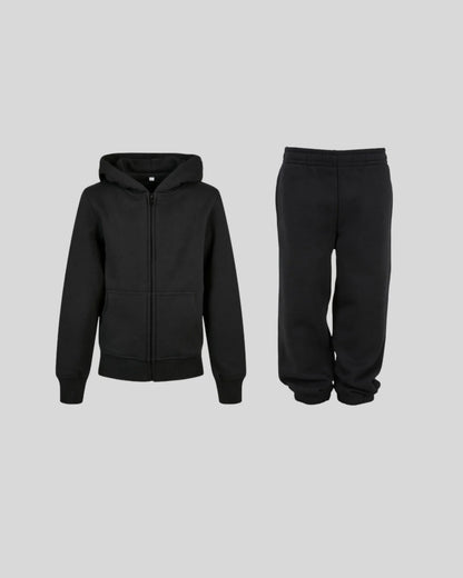 Kids Organic Zip Tracksuit - Kleding Masters