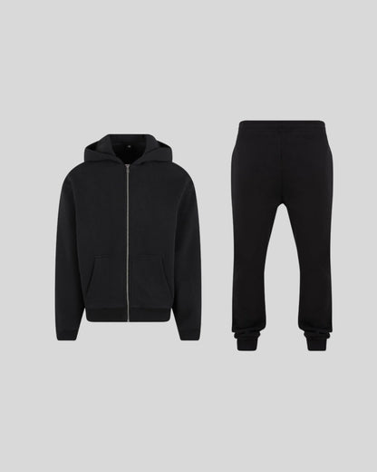 Fine Zipped Heavy Tracksuit Sample - Kleding Masters