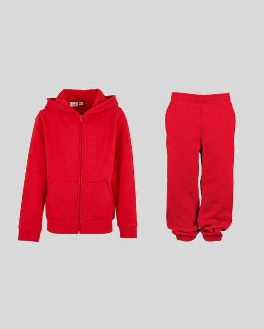 Kids Organic Zip Tracksuit - Kleding Masters