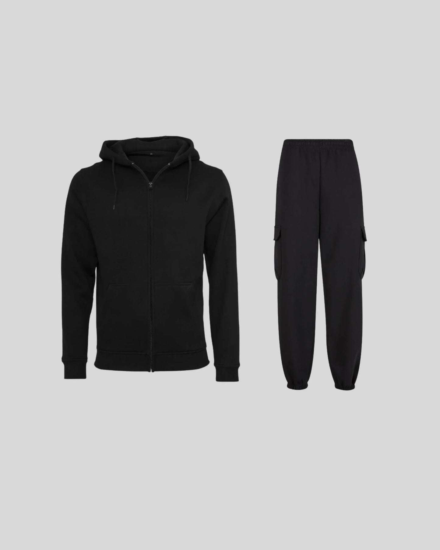 Regular Heavy Zip Cargo Tracksuit - Kleding Masters