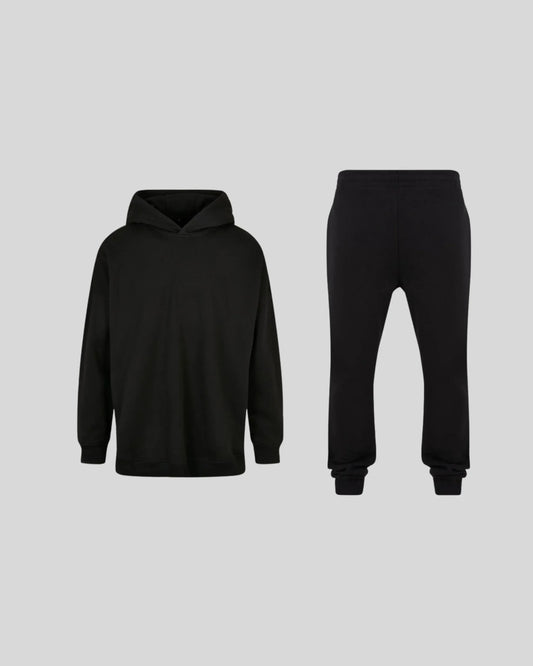 Oversized Cross Hood Tracksuit Sample - Kleding Masters