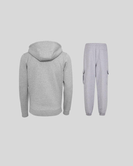 Regular Heavy Zip Cargo Tracksuit Sample - Kleding Masters