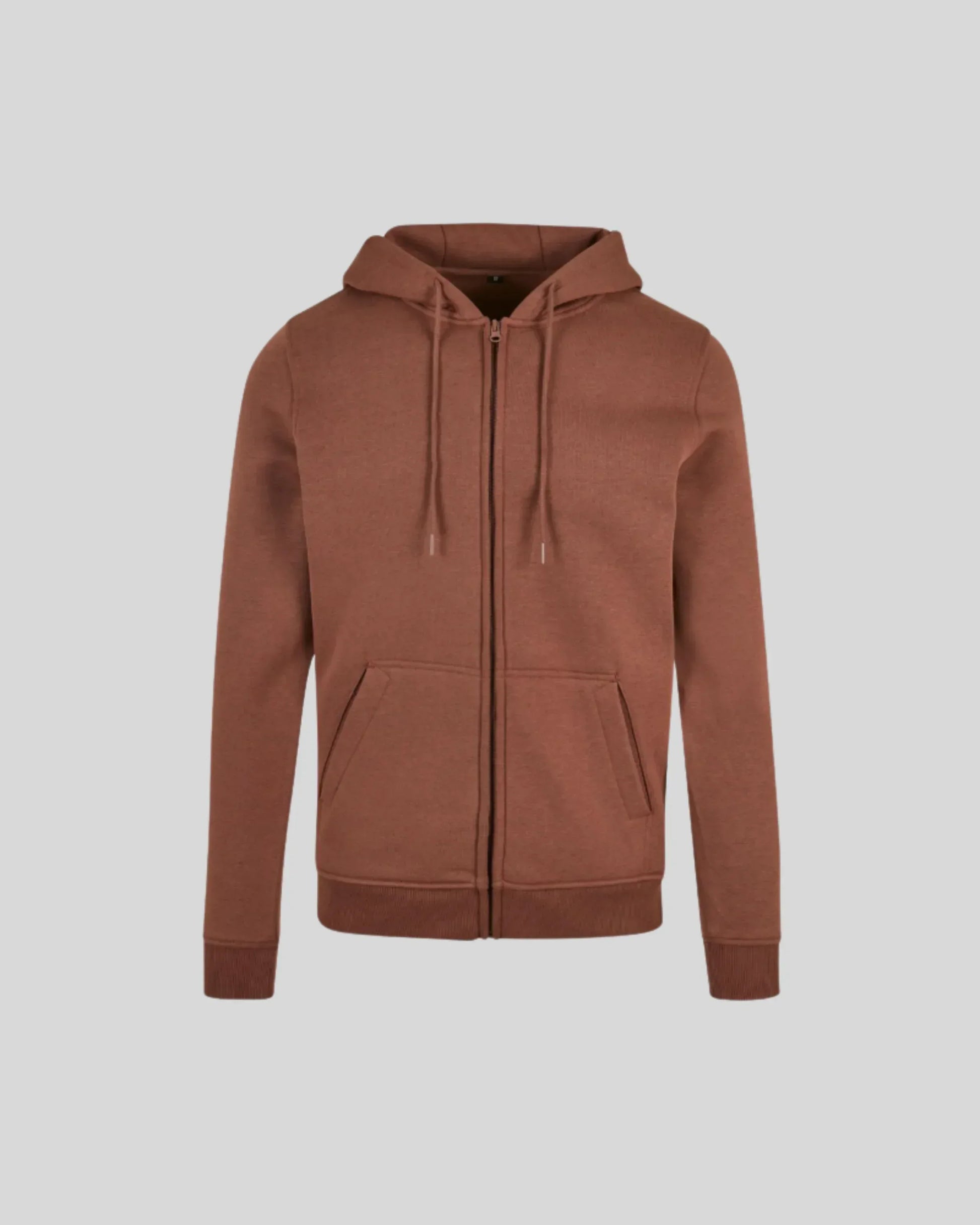 Brushed Zip Hoodie - Kleding Masters