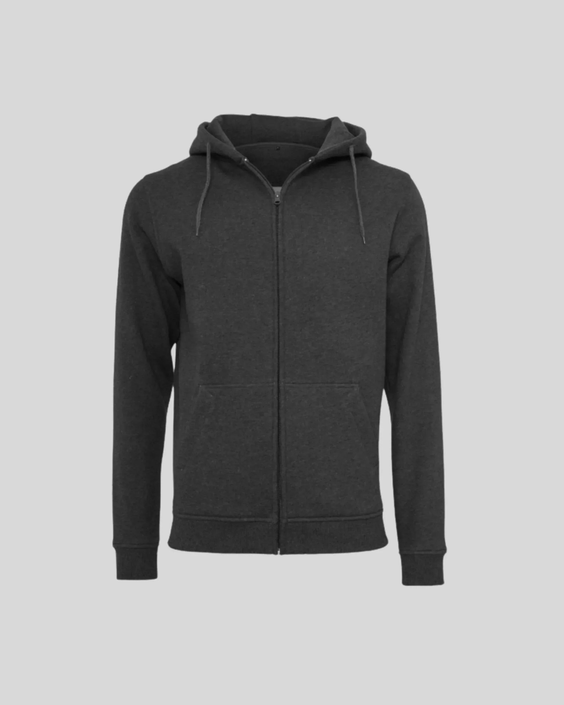Brushed Zip Hoodie - Kleding Masters