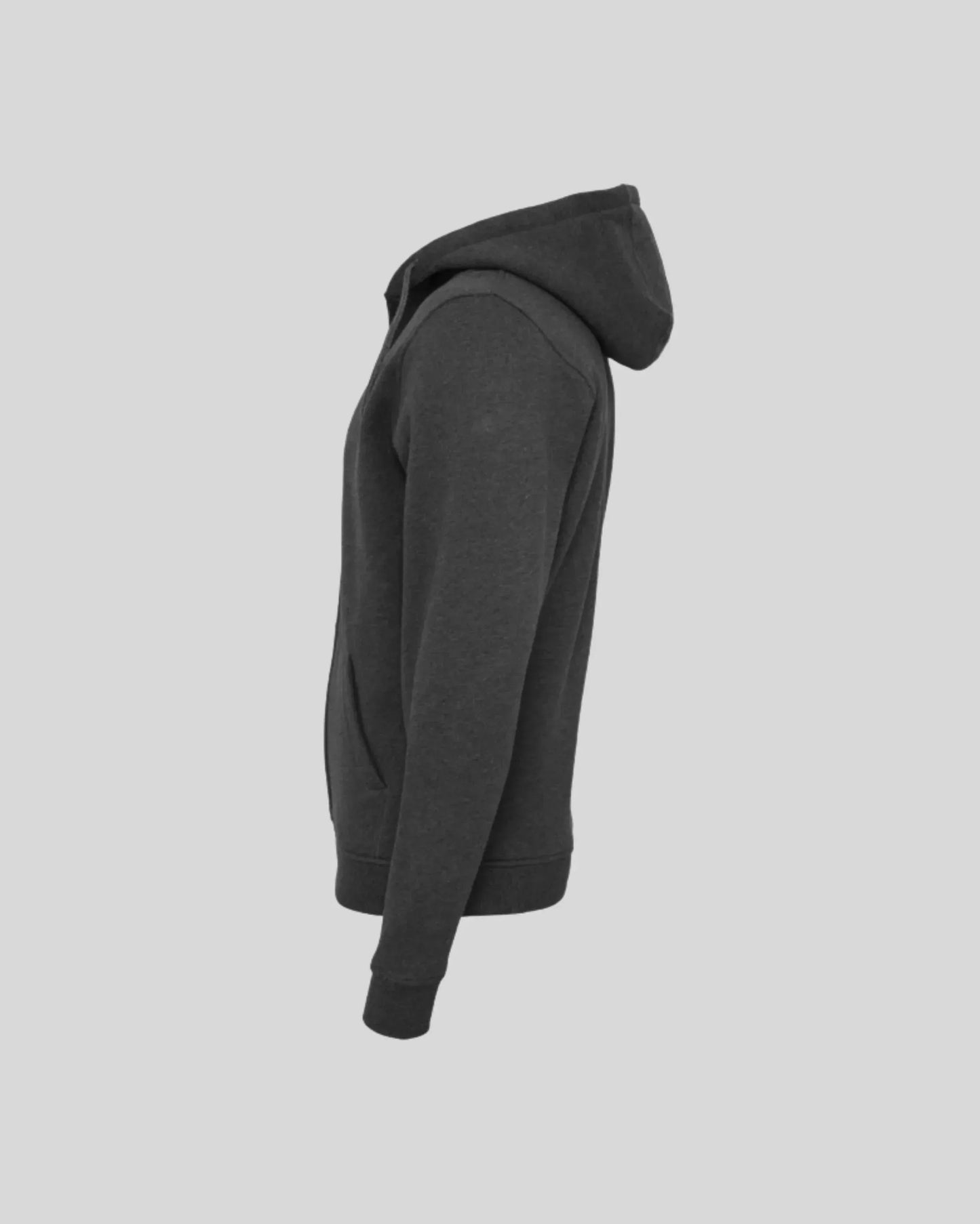 Brushed Zip Hoodie - Kleding Masters