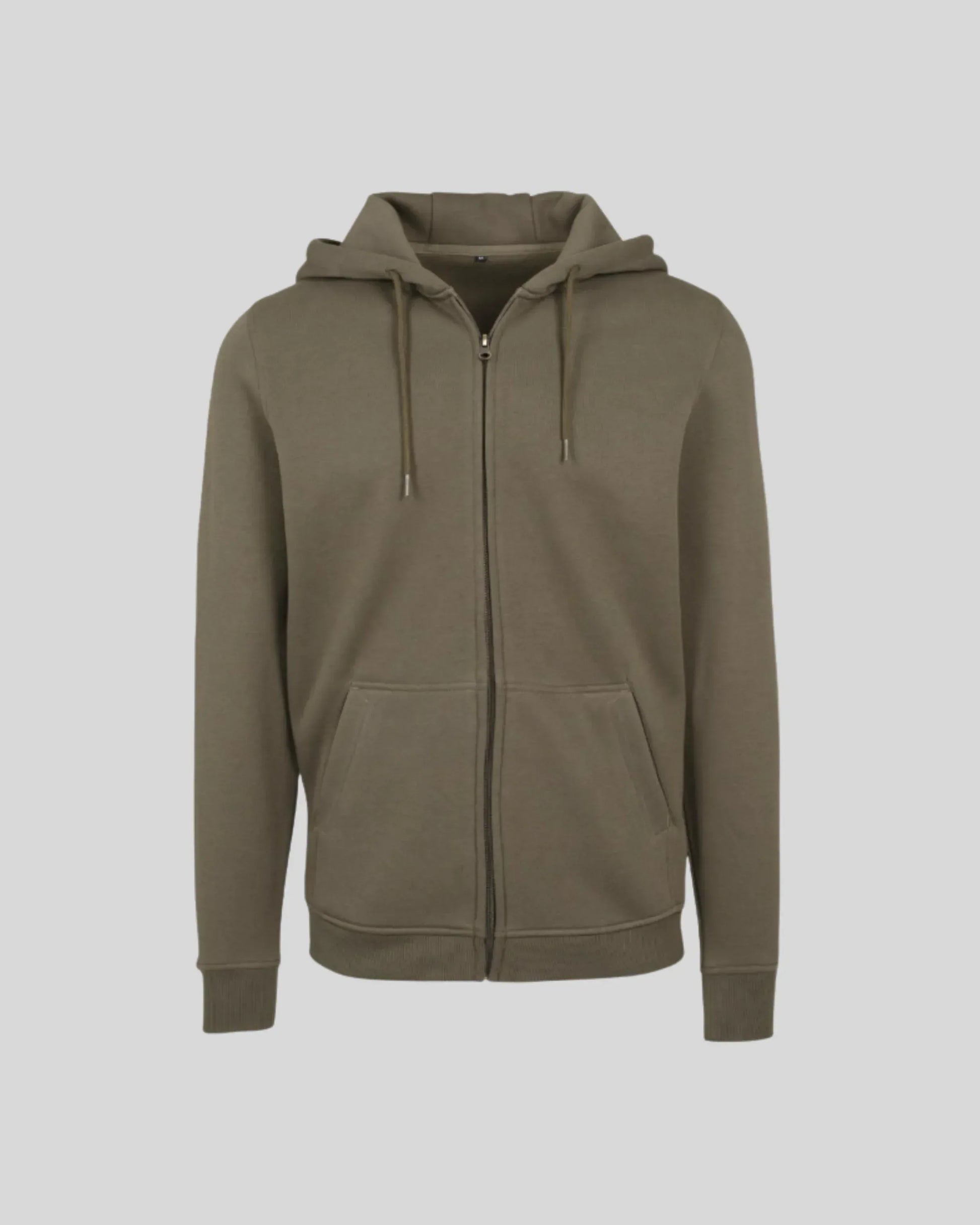 Brushed Zip Hoodie - Kleding Masters